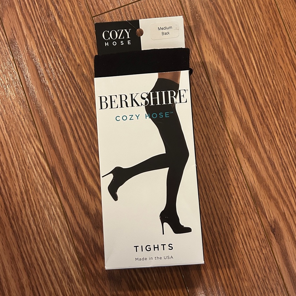 Berkshire Fleece-Lined Black Tights